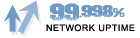 99.998% Network Uptime